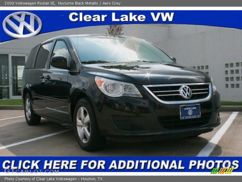 Nocturne Black Metallic / Aero Grey 2009 Volkswagen Routan SE