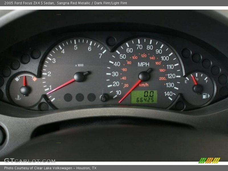 Sangria Red Metallic / Dark Flint/Light Flint 2005 Ford Focus ZX4 S Sedan