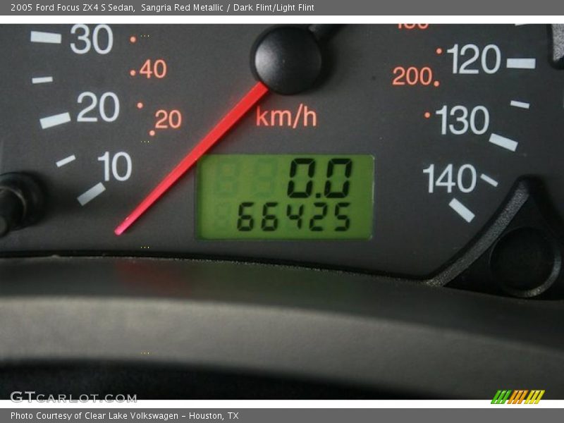Sangria Red Metallic / Dark Flint/Light Flint 2005 Ford Focus ZX4 S Sedan