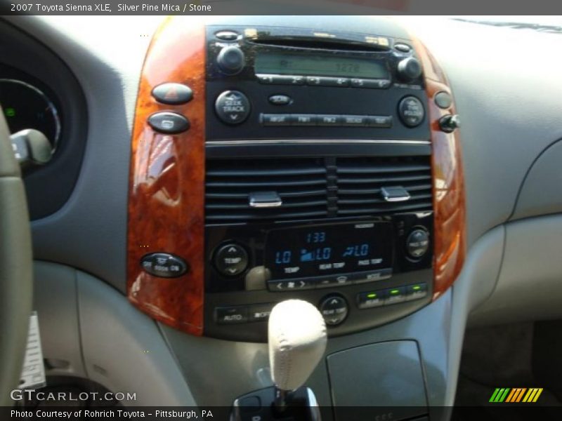 Silver Pine Mica / Stone 2007 Toyota Sienna XLE