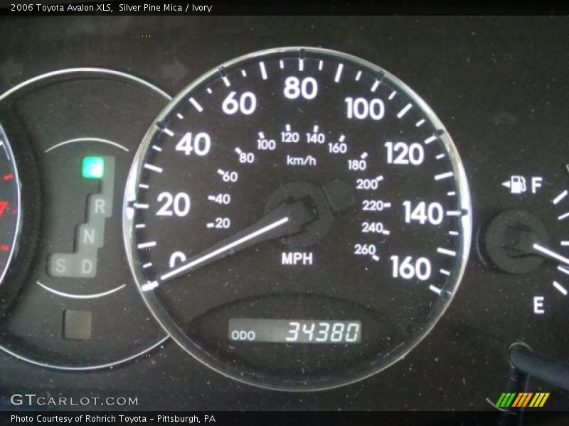 Silver Pine Mica / Ivory 2006 Toyota Avalon XLS