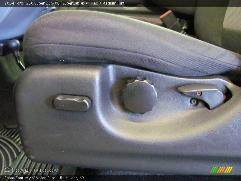 Red / Medium Flint 2004 Ford F350 Super Duty XLT SuperCab 4x4