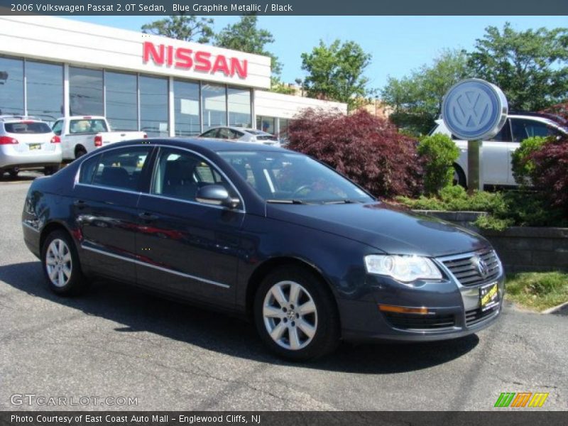 Blue Graphite Metallic / Black 2006 Volkswagen Passat 2.0T Sedan