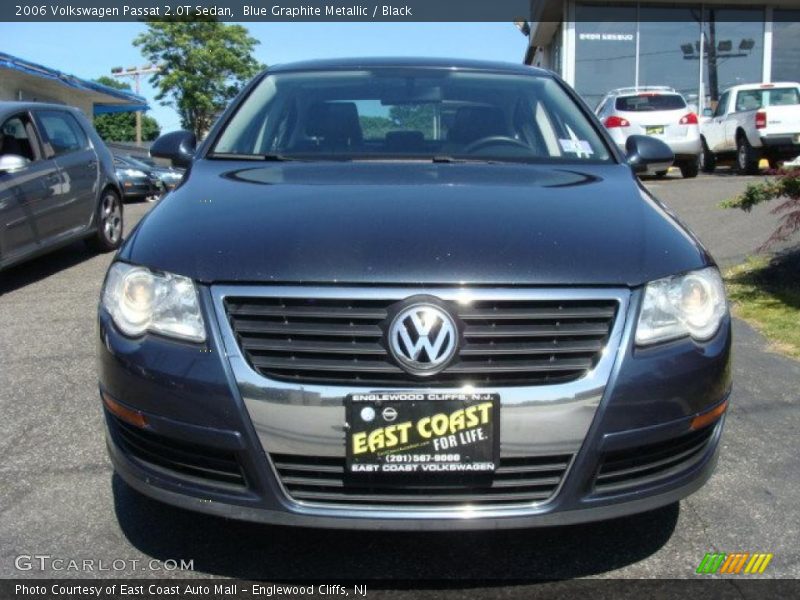 Blue Graphite Metallic / Black 2006 Volkswagen Passat 2.0T Sedan