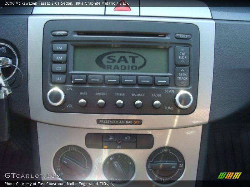 Blue Graphite Metallic / Black 2006 Volkswagen Passat 2.0T Sedan
