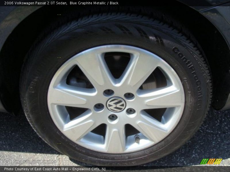 Blue Graphite Metallic / Black 2006 Volkswagen Passat 2.0T Sedan