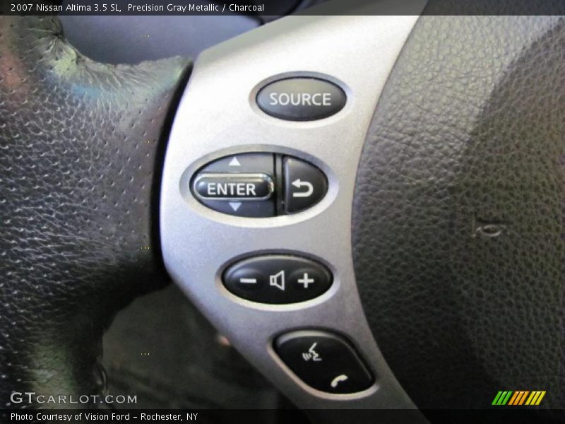 Precision Gray Metallic / Charcoal 2007 Nissan Altima 3.5 SL