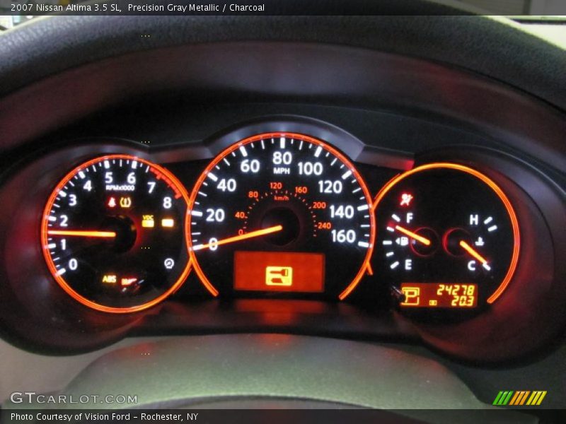 Precision Gray Metallic / Charcoal 2007 Nissan Altima 3.5 SL