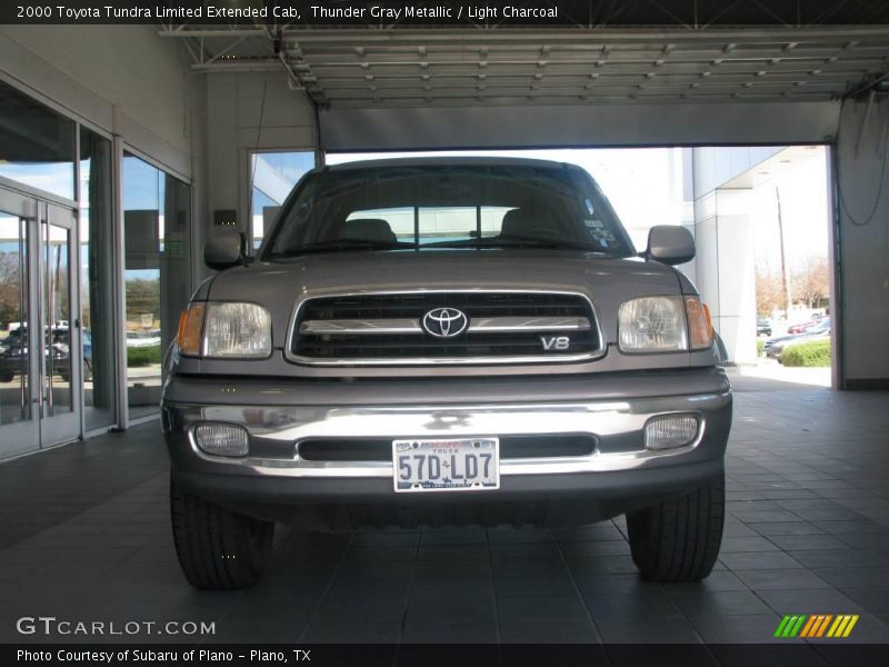 Thunder Gray Metallic / Light Charcoal 2000 Toyota Tundra Limited Extended Cab