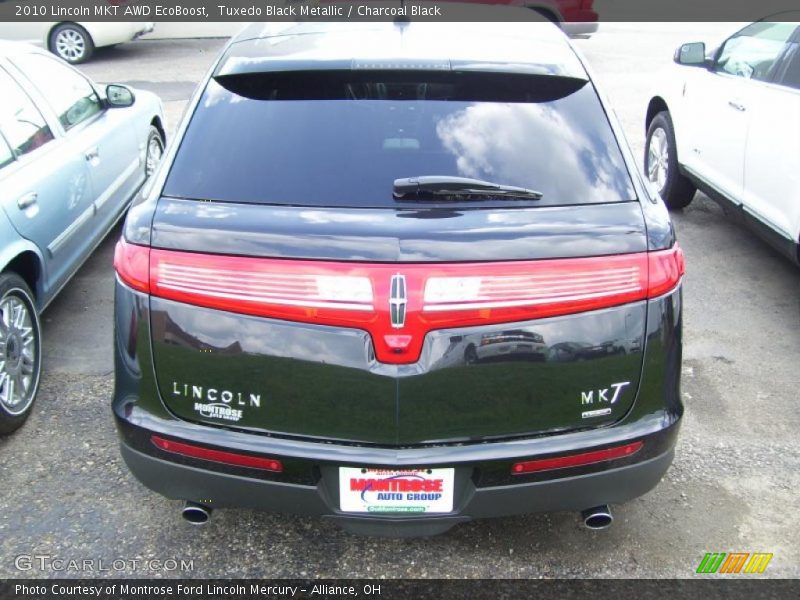 Tuxedo Black Metallic / Charcoal Black 2010 Lincoln MKT AWD EcoBoost