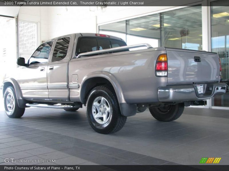 Thunder Gray Metallic / Light Charcoal 2000 Toyota Tundra Limited Extended Cab