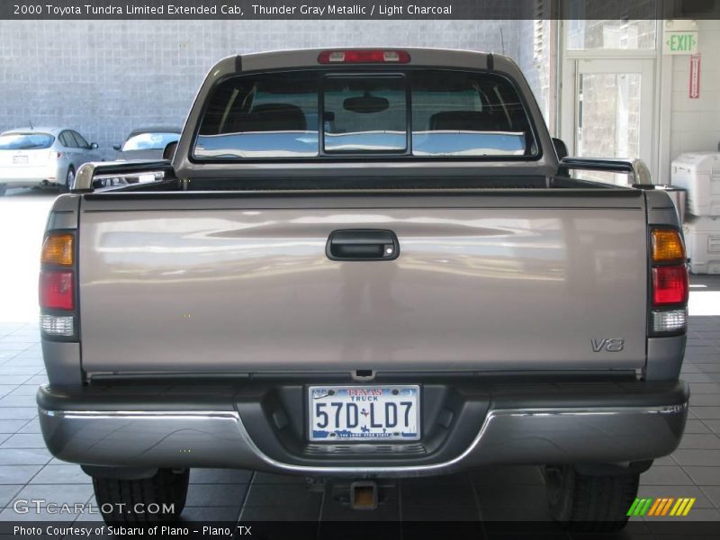 Thunder Gray Metallic / Light Charcoal 2000 Toyota Tundra Limited Extended Cab