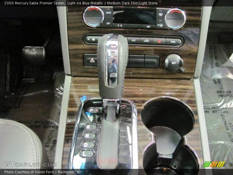 Light Ice Blue Metallic / Medium Dark Flint/Light Stone 2009 Mercury Sable Premier Sedan