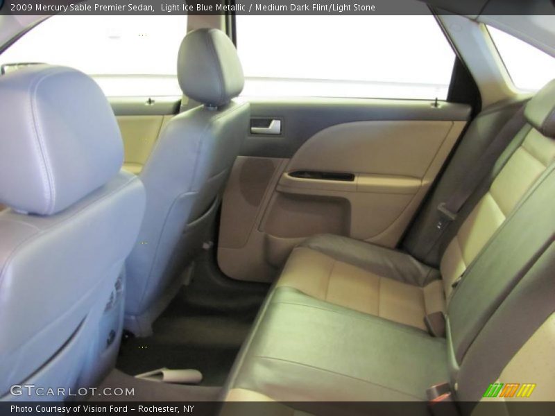 Light Ice Blue Metallic / Medium Dark Flint/Light Stone 2009 Mercury Sable Premier Sedan