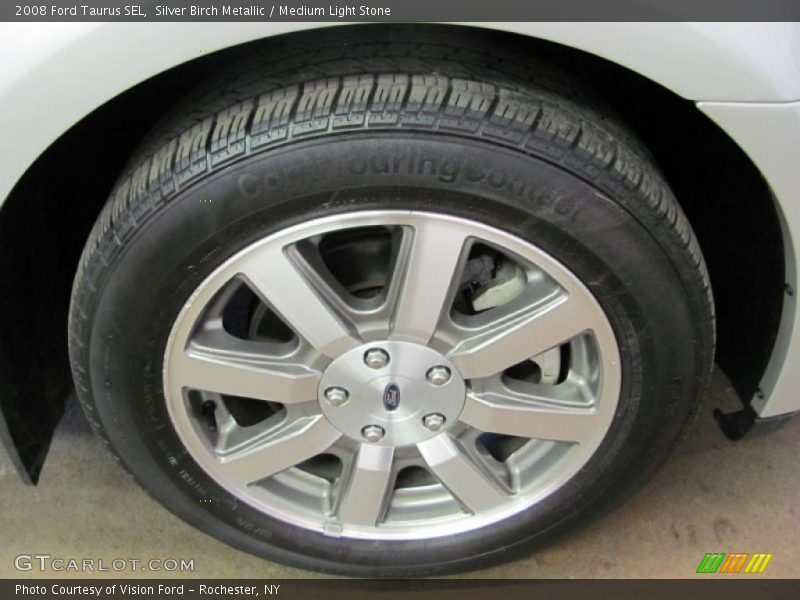 Silver Birch Metallic / Medium Light Stone 2008 Ford Taurus SEL