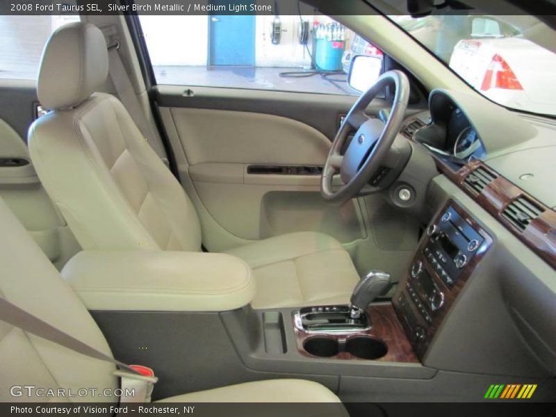 Silver Birch Metallic / Medium Light Stone 2008 Ford Taurus SEL
