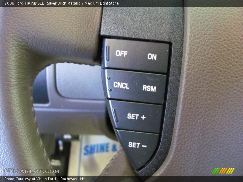 Silver Birch Metallic / Medium Light Stone 2008 Ford Taurus SEL