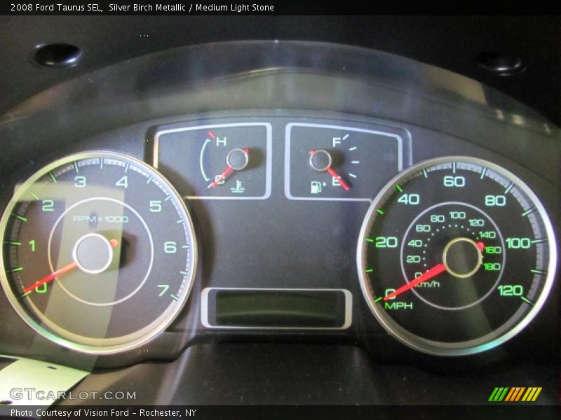 Silver Birch Metallic / Medium Light Stone 2008 Ford Taurus SEL