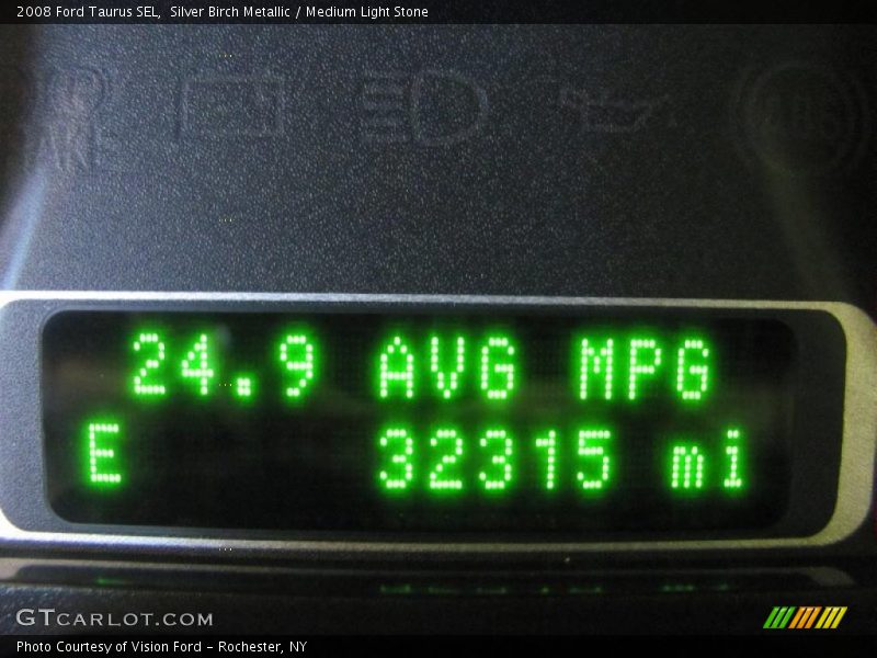 Silver Birch Metallic / Medium Light Stone 2008 Ford Taurus SEL