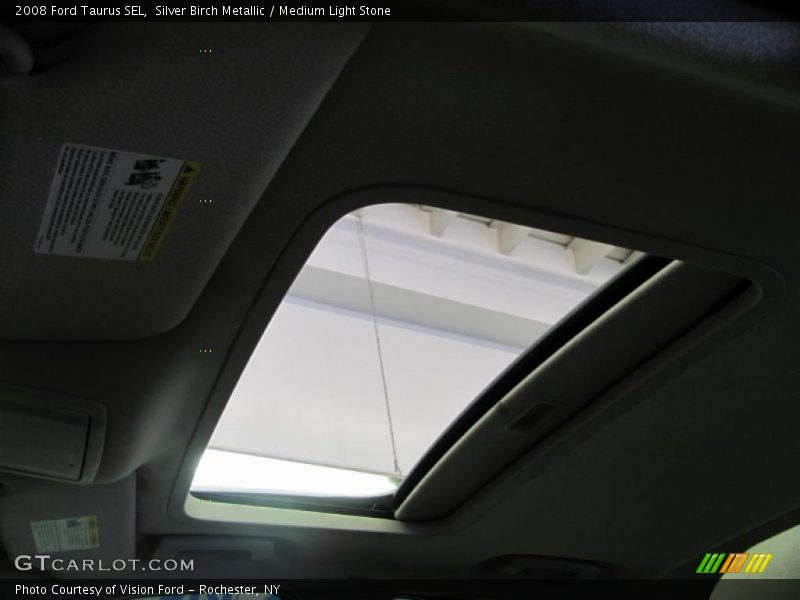 Silver Birch Metallic / Medium Light Stone 2008 Ford Taurus SEL