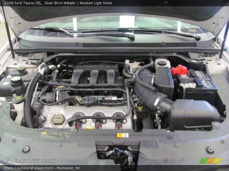 Silver Birch Metallic / Medium Light Stone 2008 Ford Taurus SEL