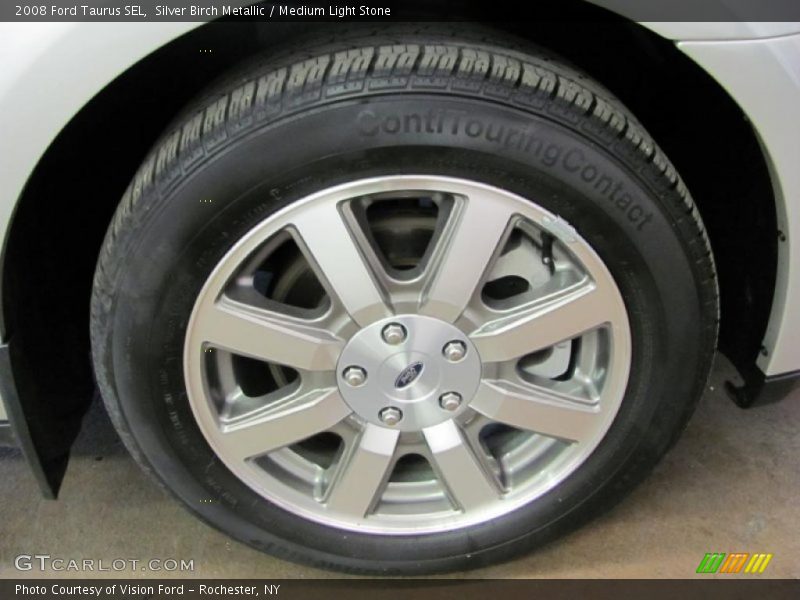 Silver Birch Metallic / Medium Light Stone 2008 Ford Taurus SEL