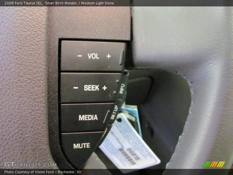 Silver Birch Metallic / Medium Light Stone 2008 Ford Taurus SEL
