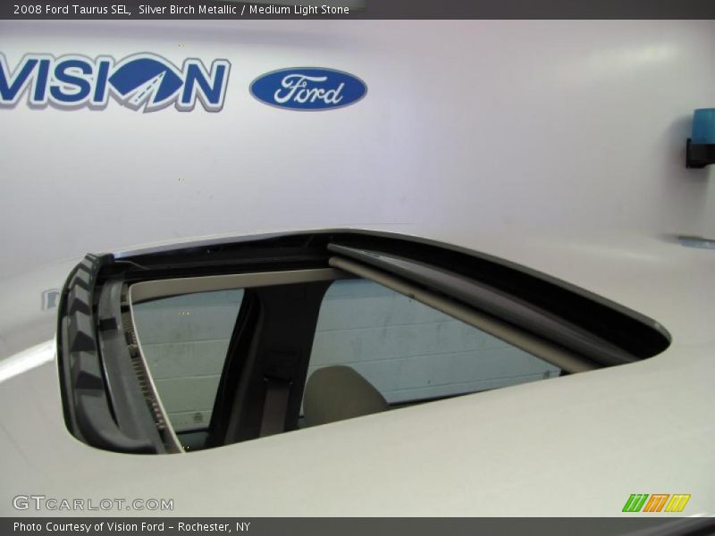 Silver Birch Metallic / Medium Light Stone 2008 Ford Taurus SEL