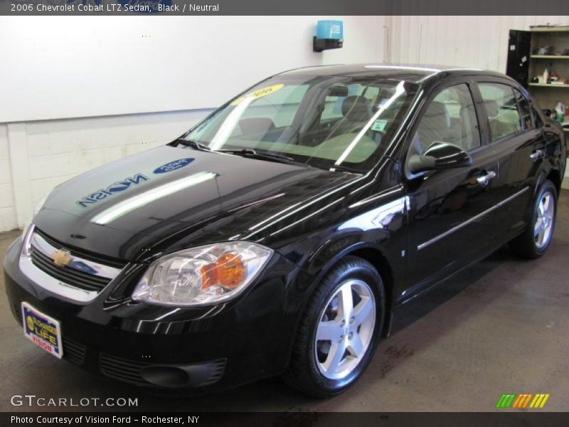 Black / Neutral 2006 Chevrolet Cobalt LTZ Sedan