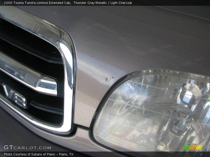 Thunder Gray Metallic / Light Charcoal 2000 Toyota Tundra Limited Extended Cab