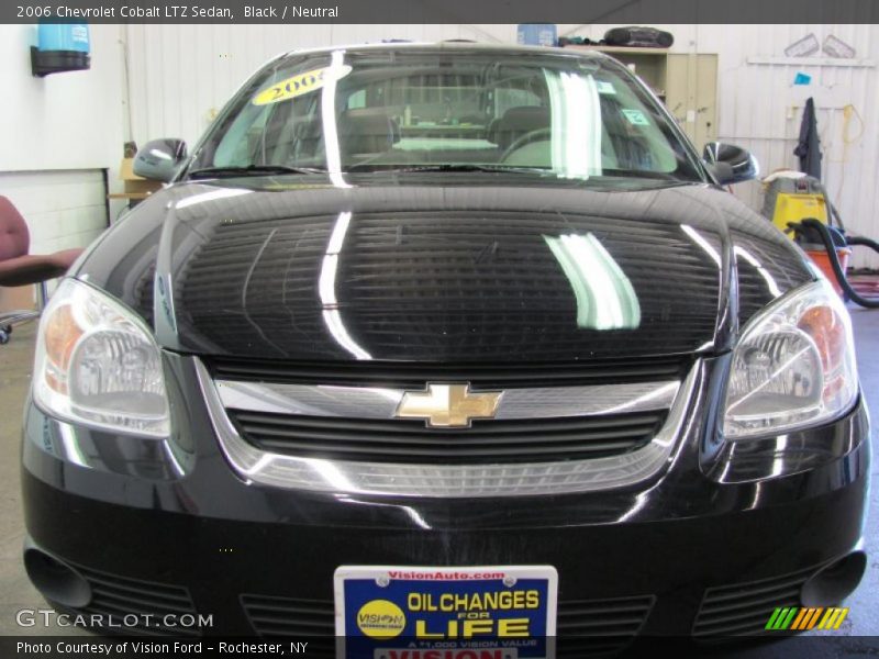 Black / Neutral 2006 Chevrolet Cobalt LTZ Sedan