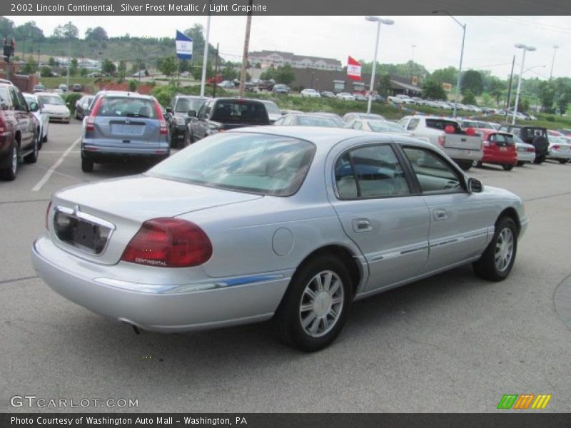 Silver Frost Metallic / Light Graphite 2002 Lincoln Continental