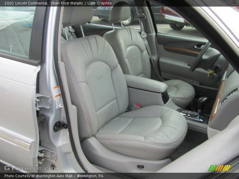 Silver Frost Metallic / Light Graphite 2002 Lincoln Continental
