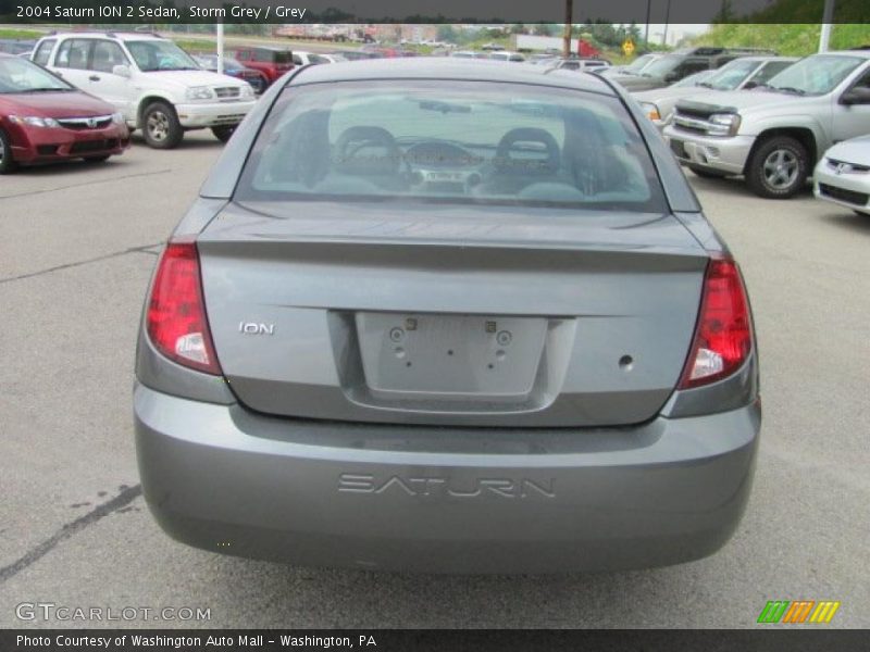 Storm Grey / Grey 2004 Saturn ION 2 Sedan