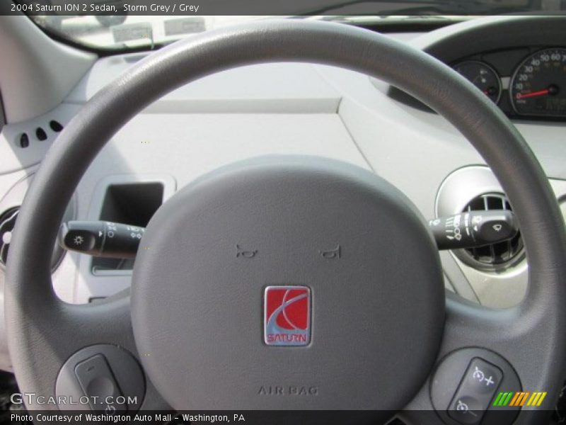 Storm Grey / Grey 2004 Saturn ION 2 Sedan