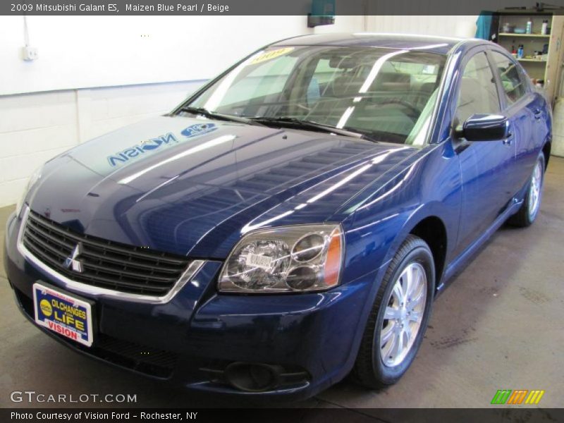 Maizen Blue Pearl / Beige 2009 Mitsubishi Galant ES