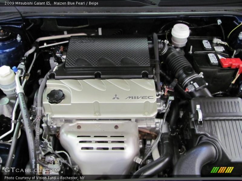 Maizen Blue Pearl / Beige 2009 Mitsubishi Galant ES