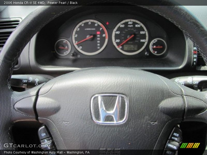 Pewter Pearl / Black 2006 Honda CR-V SE 4WD