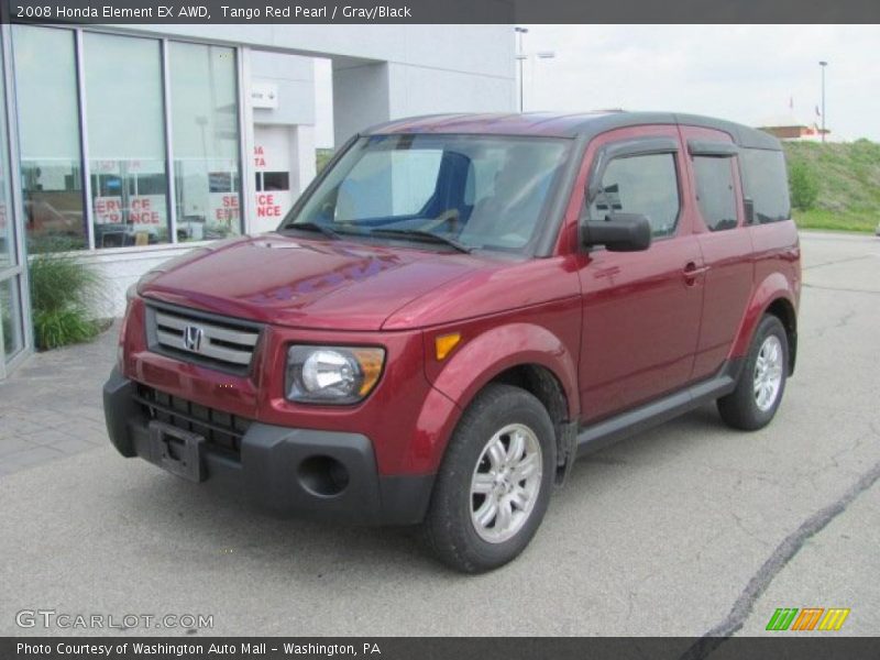 Tango Red Pearl / Gray/Black 2008 Honda Element EX AWD