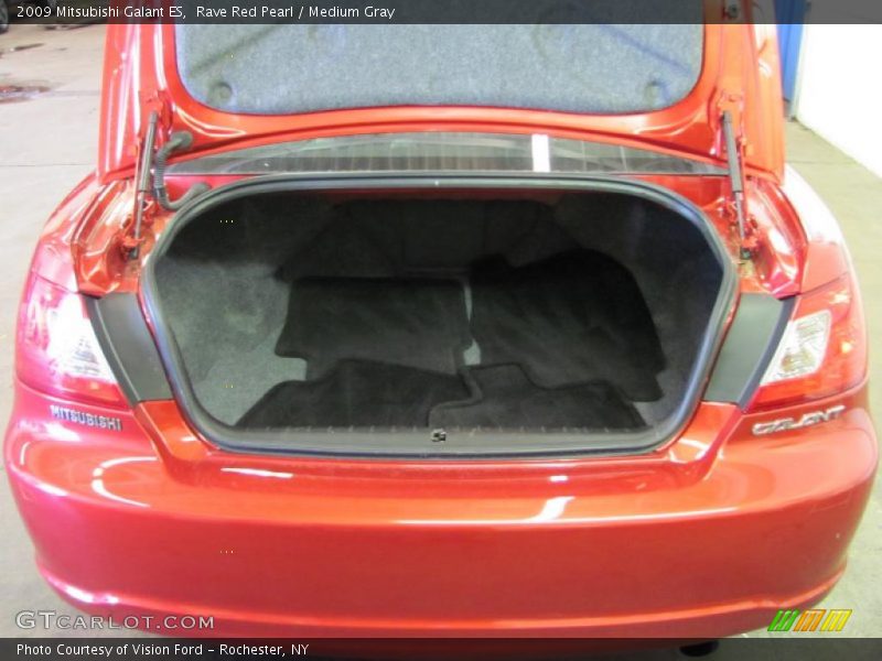 Rave Red Pearl / Medium Gray 2009 Mitsubishi Galant ES