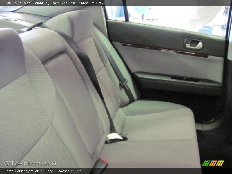 Rave Red Pearl / Medium Gray 2009 Mitsubishi Galant ES