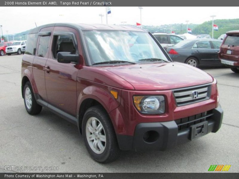 Tango Red Pearl / Gray/Black 2008 Honda Element EX AWD