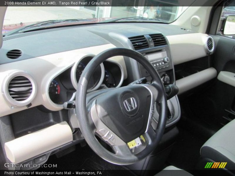 Tango Red Pearl / Gray/Black 2008 Honda Element EX AWD