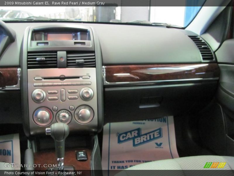 Rave Red Pearl / Medium Gray 2009 Mitsubishi Galant ES