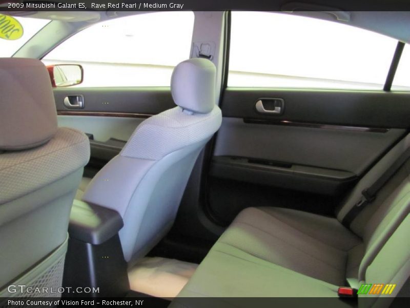 Rave Red Pearl / Medium Gray 2009 Mitsubishi Galant ES