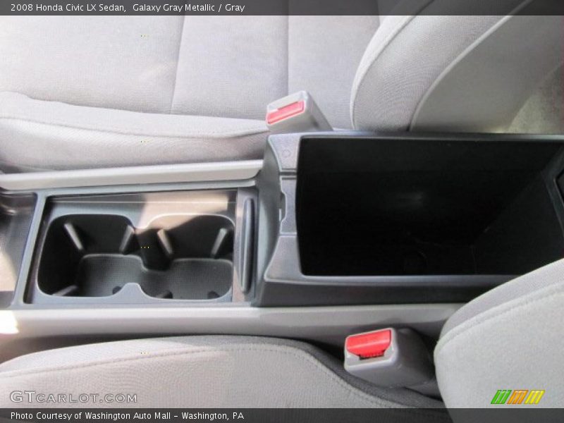 Galaxy Gray Metallic / Gray 2008 Honda Civic LX Sedan