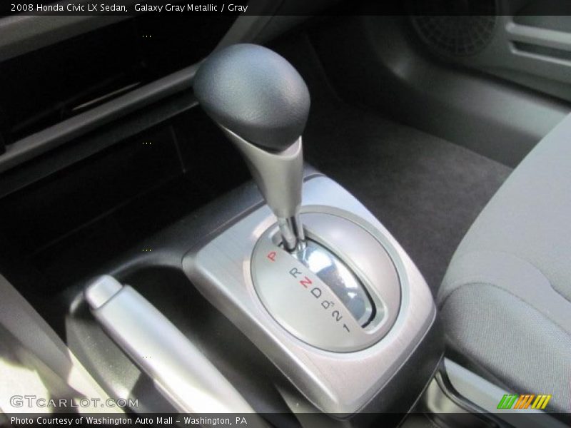 Galaxy Gray Metallic / Gray 2008 Honda Civic LX Sedan