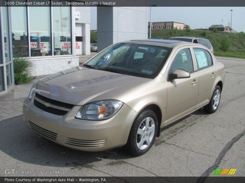 Sandstone Metallic / Neutral 2008 Chevrolet Cobalt LT Sedan