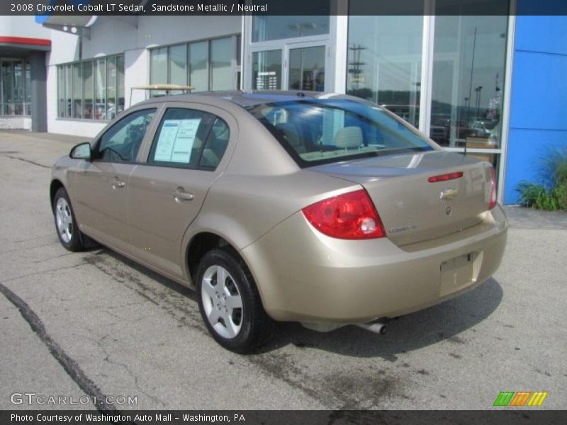 Sandstone Metallic / Neutral 2008 Chevrolet Cobalt LT Sedan