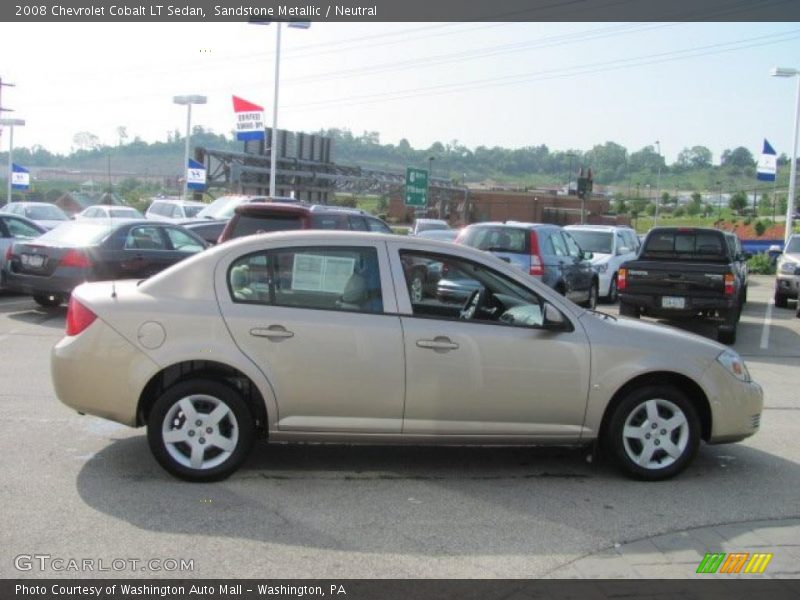 Sandstone Metallic / Neutral 2008 Chevrolet Cobalt LT Sedan